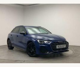 AUDI A3 SPORTBACK 40 TFSI E 1.5 TFSIE 40 BLACK EDITION SPORTBACK S TRONIC EURO 6 (START/STOP) 5DR 17.9KWH