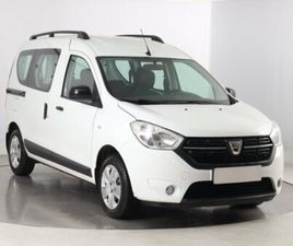 DACIA DOKKER, 1.3 TCEARCTICA , 5MÍST, KLIMA, ČR,