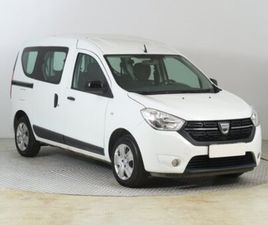DACIA DOKKER, 1.3 TCEARCTICA , 5MÍST, KLIMA, ČR,
