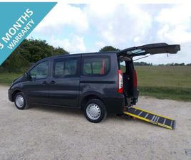 PEUGEOT EXPERT TEPEE 2012 PEUGEOT EXPERT TEPEE 4 SEAT WHEELCHAIR ACCESSIBLE DISABLED MINIBUS