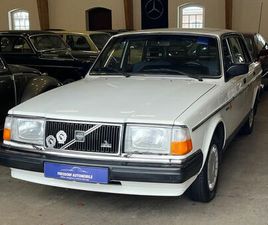 VOLVO 244GL 2.3L 5-GANG, SERVO, 2.HD, 1A PFLEGEZUSTD.