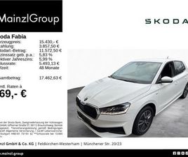 SKODA FABIA 1.0 TSI TOUR SHZ PDC LED CARPLAY