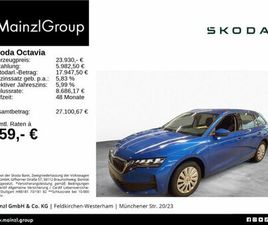 SKODA OCTAVIA COMBI 1.5 TSI ESSENCE AHK CARPLAY LED