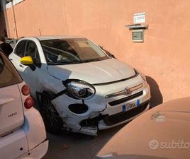FIAT 500X FIAT 500X 1.6 MJET INCIDENTATA SINISTRATA