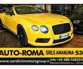 BENTLEY CONTINENTAL GTC BENTLEY CONTINENTAL GTC V8 S LIMITED EDITIONBLACK