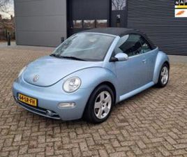 VOLKSWAGEN NEW BEETLE CABRIOLET VOLKSWAGEN NEW BEETLE CABRIOLET 2.0, AIRCO, CRUISC, 193 NAP! — VOLKSWAGEN — MARKTPLAATS