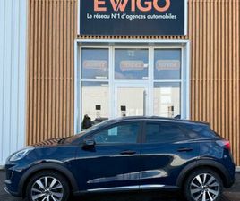 FORD PUMA 1.0 ECOBOOST 125CV HYBRID MHEV TITANIUM-X MOTEUR A CHAINE APPLE CAR PLAY ANDROID AUTO