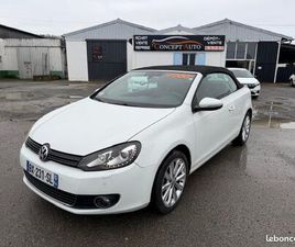 GOLF 6 CABRIOLET 1.6 TDI 105 ÉDITION CARAT