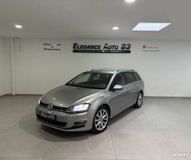 VOLKSWAGEN GOLF VARIANT VOLKSWAGEN GOLF VII SW 2.0 TDI 150CH BLUEMOTION TECHNOLOGY FAP CARAT DSG6 / CAMERA / BOITE AUTO
