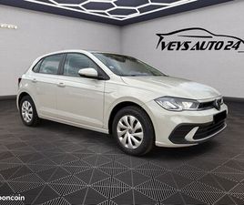 VOLKSWAGEN POLO COULEUR GRIS ASCOT 80CH BUSINESS ORIGINE FRANCE PREMIERE MAIN