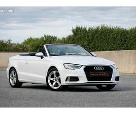 AUDI A3 CABRIOLET 40 TFSI 190CH DESIGN S TRONIC 7 EURO6D-T