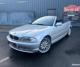 BMW SERIE 3 330CI CABRIOLET - BVA CABRIOLET E46 330CI PHASE 1