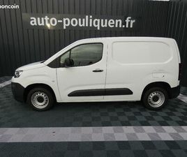 CITROËN BERLINGO FOURGON VAN 650 BLUEHDI 100 SETS BVM5 DRIVER 3 PLACES