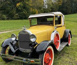 FORD MODEL A FORD MODEL A, SPORT COUPE SPORTWAGEN / COUPÉ