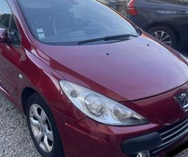 PEUGEOT 307 CC COUPÉ CABRIOLET – ROUGE – AUTOMATIQUE – 156 166 KM