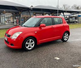 SUZUKI SWIFT III 92 CV 5 PORTES, CLIMATISATION, JANTES ALU, VITRES ÉLECTRIQUES, FERMETURE DES PORTES CENTRALISÉES SANS CLÉ