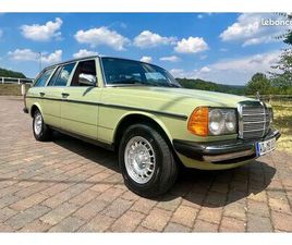 MERCEDES-BENZ 300TD BREAK 7 PLACES, BOÎTE MANUELLE 4 VITESSES, ANNÉE 1978. INTÉRIEUR QUASI NEUF, 115 000 KM, JANTES ALLIAGE, PAS DE ROUILLE, IMMATRICULATION FRA