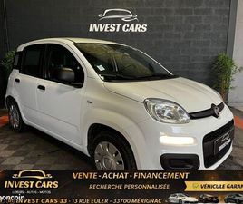 FIAT PANDA III 1.0I 70CH EASY BVM6 5P - 1ÈRE MAIN - ORIGINE FIAT FRANCE - GARANTIE 6 MOIS MINIMUM