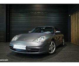 PORSCHE 911 / 996 CARRERA 4 / 3.6L 320CH – 2001 / GARANTIE / MANUELLE / SUIVI COMPLET / TOIT OUVRANT / SIÈGES CHAUFFANTS À MÉMOIRES / JANTES TURBO / AUDIO HARMA