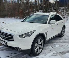 INFINITI QX70 3.0D S PIERWSZY WŁAŚCICIEL BEZWYPADKOWYBOGATA WERSJAHAK BIAŁA NIŻNA • OLX.PL