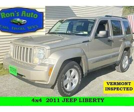 2011 JEEP LIBERTY 4X4 VT INSPECTED*VERMONT*RON’S AUTO VT