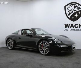 PORSCHE 991.1 TARGA 4S 3.8L 400 CV PDK / 1ÈRE MAIN / FULL CUIR / BOSE / VOLANT SPORT DESIGN / CHRONO