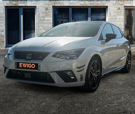 SEAT IBIZA 1.0 TSI 115 FR SPORT LINE BVM6 SIEGES AV CHAUFFANT-CAR PLAY- TOIT OUVRANT- EXCELLENT ETAT OPTION