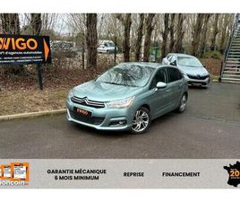 CITROEN C4 1.6 E-HDI 110CH EXCLUSIVE BVA - BLUETOOTH - RADAR AV/AR - ATTELAGE - SEMI CUIR