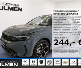 OPEL CORSA OPEL CORSA GS NAVI-LINK-TOM VOLL-LED KLIMA.+SHZ ALU