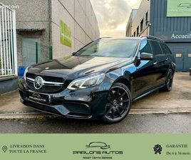 MERCEDES CLASSE E BREAK E 63 AMG MERCEDES CLASSE E IV 63 AMG BREAK 557 4MATIC 7G-TRONIC-11/2014-123.000KM-SIÈGES CHAUFFANTS-GPS-BLUETOOTH-CAMÉRA-RADARS-ETAT RARE-ENTRETIEN EXCLUSIF MERCEDES