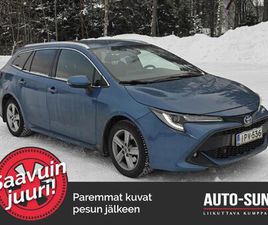 TOYOTA COROLLA TOURING SPORTS TOYOTA COROLLA TOURING SPORTS 2,0 HYBRID PRESTIGE EDITION - KORKO 2,99% + KULUT - #RATINLÄMMITIN #LOHKOLÄMMITIN #NAVIGOINTI #PERUUTUSKAMERA #KEYLESS #MERKKIHUOL