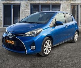 TOYOTA YARIS 1.5 VVTI 100H 75 HYBRID FULL-HYBRID ATTITUDE BVA CAMÉRA DE RECUL BLUETOOTH FAIBLE KILOMÉTRAGE