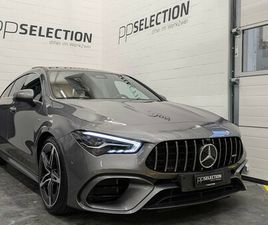 CLA 45 S AMG 4MATIC+ SHOOTING BRAKE*FACELIFT BURMESTER PANO MBUX-NAVI CAM ASSISTS LED-HIGH PREMIUM*