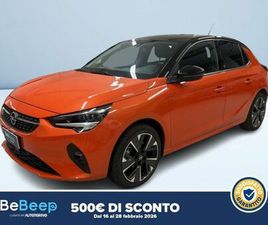 OPEL CORSA OPEL CORSA CORSA-E E- ELEGANCE