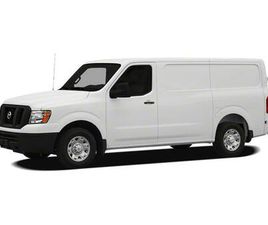 USED 2012 NISSAN NV CARGO 2500 S