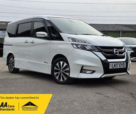 2017 NISSAN SERENA 8 SEATER FRESH IMPORT WARRANTED MILEAGE ULEZ COMPLIANCE MPV PETROL AUTOMATIC