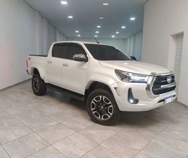 TOYOTA HILUX CD SRX PLUS 2024/2024 21.000KM BRANCA PEROLIZADA