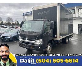 HINO MOTORS 195 2020 HINO 195 18’ BOX (103 BOX HEIGHT) + 3300 LB LIFTGATE