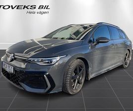 VOLKSWAGEN GOLF VARIANT SPORTSCOMBI R-LINE 1,5L ETSI, NYBILSGARANTI!