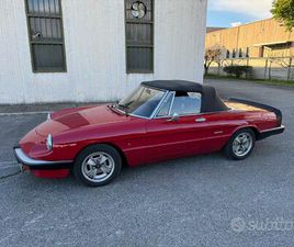 ALFA ROMEO SPIDER 1.6 - 1988 - ASI CRS