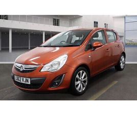 2013 VAUXHALL CORSA 1.2 ACTIVE 5D