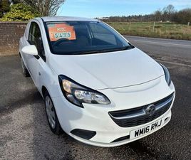 VAUXHALL CORSA VAN 2016 VAUXHALL CORSAVAN 1.3TD START/STOP ECOFLEX L1H1 PANEL