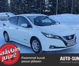 NISSAN LEAF TEKNA 40 KWH LEATHER FI - KORKO 2,99% + KULUT - #BOSE-HIFIT #LED-VALOT #ANDROIDAUTO #CARPLAY #360-KAMERA #KEYLESS