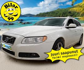 VOLVO V70 D3 SUMMUM BUSINESS AUT * VAKKARI / MUISTIPENKKI SÄHKÖSÄÄDÖILLÄ / P. TUTKA / SÄHKÖKONTTI / WEBASTO * - 1 OM. SUOMI-AUTO / KAHDET CONTINENTALIN RENKAAT!