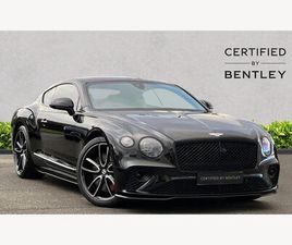 BENTLEY CONTINENTAL GT 6.0 W12 GT AUTO 4WD EURO 6 2DR