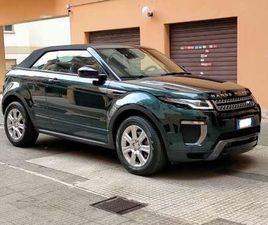 LAND ROVER RANGE ROVER EVOQUE CABRIO TD4 RANGE ROVER EVOQUE CABRIO 2.0 TD4 SE DYNAMIC 150CV AUTO
