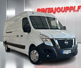 NISSAN NV400 VAN 2,3 DCI 150 E6D-TEMP L3H2 6 M/T 3.5T FWD BLIND FD BLIND SSD COMFORT - 14 PÄIVÄN PALAUTUSOIKEUS - SIS. ALV, 1-OM. SUOMI-AUTO, PITKÄ, KOUKKU, VAK