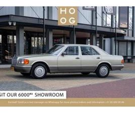 MERCEDES CLASSE S 260 SE MERCEDES-BENZ S-KLASSE 260 SE (BJ 1986, AUTOMAAT) — OLDTIMERS — MARKTPLAATS