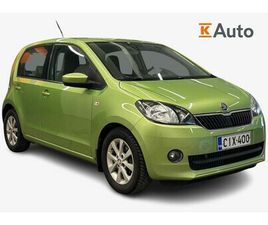 SKODA CITIGO 1,0 75 ELEGANCE 5-OV. | SUOMI-AUTO | LOHKOLÄMMITIN + SISÄPISTOKE | NAVIGOINTI | AUX / CD |
