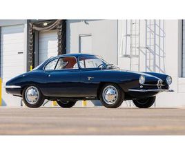 1961 ALFA ROMEO GIULIETTA SPRINT SPECIALE FOR SALE